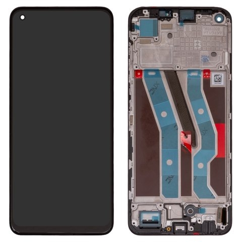 Дисплей Realme 11 4G, RMX3636, чорний | з тачскріном | в передній панелі | Original (PRC) | дисплейный модуль, экран