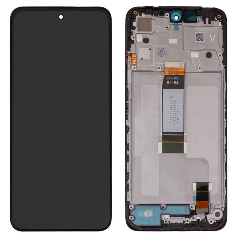 Дисплей Xiaomi Poco M6 Pro 5G, 23076PC4BI, Redmi 12, 23053RN02A, 23053RN02I, 23053RN02Y, Redmi 12 5G, 23076RN4BI, 23076RN8DY, 2AFZZRN8DY, чорний | з тачскріном | в передній панелі | High Copy | дисплейный модуль, экран