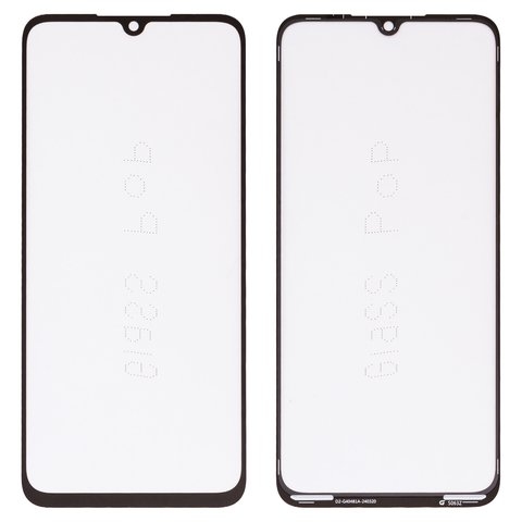 Стекло корпуса G+OCA PRO для Samsung SM-A057 Galaxy A05s, с OCA-пленкой, черное