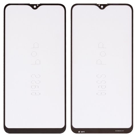 Стекло корпуса G+OCA PRO для Samsung SM-A105 Galaxy A10, с OCA-пленкой, черное