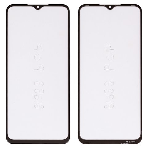 Стекло корпуса G+OCA PRO для Samsung SM-A135 Galaxy A13, A137 Galaxy A13, A236B Galaxy A23 5G, M135 Galaxy M13, M236B Galaxy M23, M336B Galaxy M33, с OCA-пленкой, черное