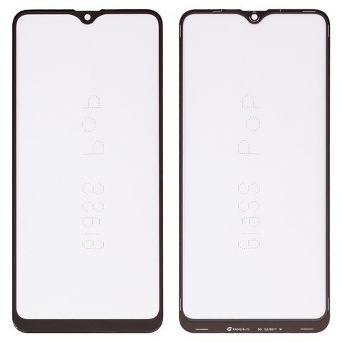 Стекло корпуса G+OCA PRO для Samsung SM-A207 Galaxy A20s, с OCA-пленкой, черное