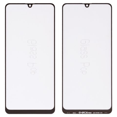 Стекло корпуса G+OCA PRO для Samsung SM-A315 Galaxy A31, с OCA-пленкой, черное