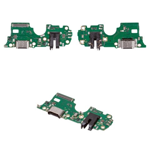 Плата зарядки Oppo A54 5G, A56 5G, A74 5G, A93 5G, A93s 5G, A94 5G, шлейф коннектора зарядки, с микрофоном, High Copy