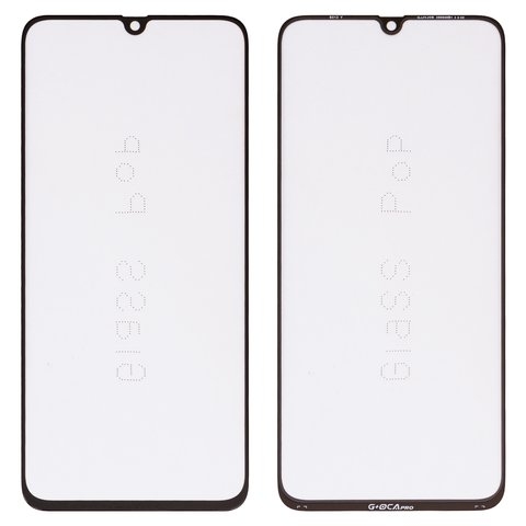 Стекло корпуса G+OCA PRO для Samsung SM-A705F/DS Galaxy A70, с OCA-пленкой, черное