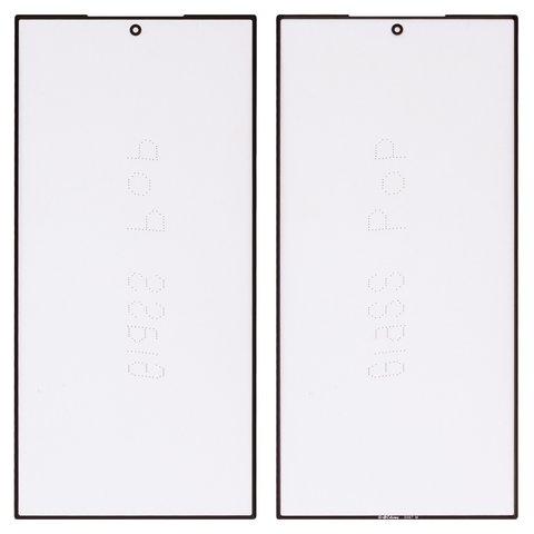 Стекло корпуса G+OCA PRO для Samsung SM-S928 Galaxy S24 Ultra, с OCA-пленкой, черное