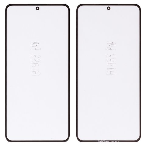 Стекло корпуса G+OCA PRO для Xiaomi 12T, 12T Pro, с OCA-пленкой, черное