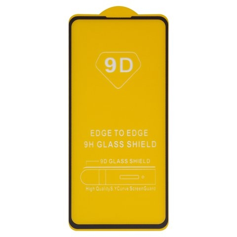 Захисне скло Xiaomi Mi 9T, Redmi K20, iNobi, Full Glue, клей на усій поверхні, сумісне з чохлом, без пакування, чорне | Закаленное защитное стекло