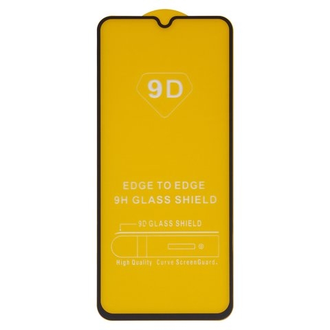 Захисне скло Xiaomi Poco C40, Redmi 10C, Redmi 12C, iNobi, Full Glue, клей на усій поверхні, сумісне з чохлом, без пакування, чорне | Закаленное защитное стекло