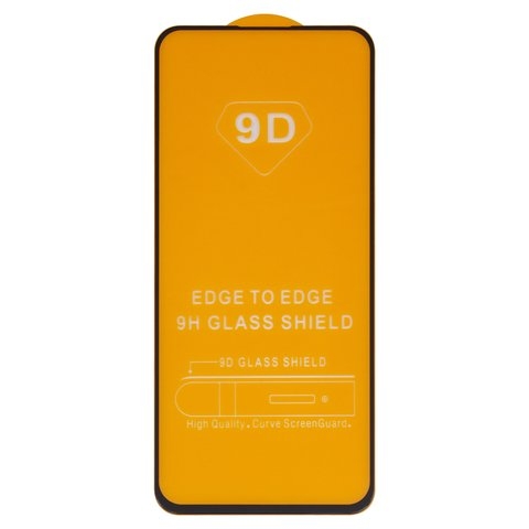 Захисне скло Samsung SM-A525 Galaxy A52, A526 Galaxy A52 5G, iNobi, Full Glue, клей на усій поверхні, сумісне з чохлом, без пакування, чорне | Закаленное защитное стекло