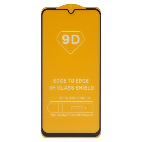 Захисне скло Samsung SM-A256 Galaxy A25, iNobi, Full Glue, без пакування, чорне, клей на усій поверхні | Закаленное защитное стекло