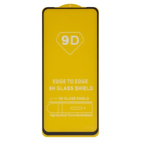 Захисне скло Xiaomi Poco M6 Pro 5G, Redmi 12, iNobi, Full Glue, клей на усій поверхні, сумісне з чохлом, без пакування, чорне | Закаленное защитное стекло