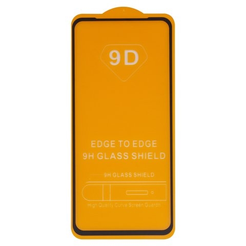 Захисне скло Xiaomi Redmi 10X 4G, Redmi Note 9, iNobi, Full Glue, без пакування, чорне, клей на усій поверхні | Закаленное защитное стекло