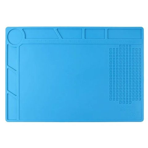 Коврик монтажный Mechanic S-120B, антистатический, 340 мм, 230 мм, с ячейками