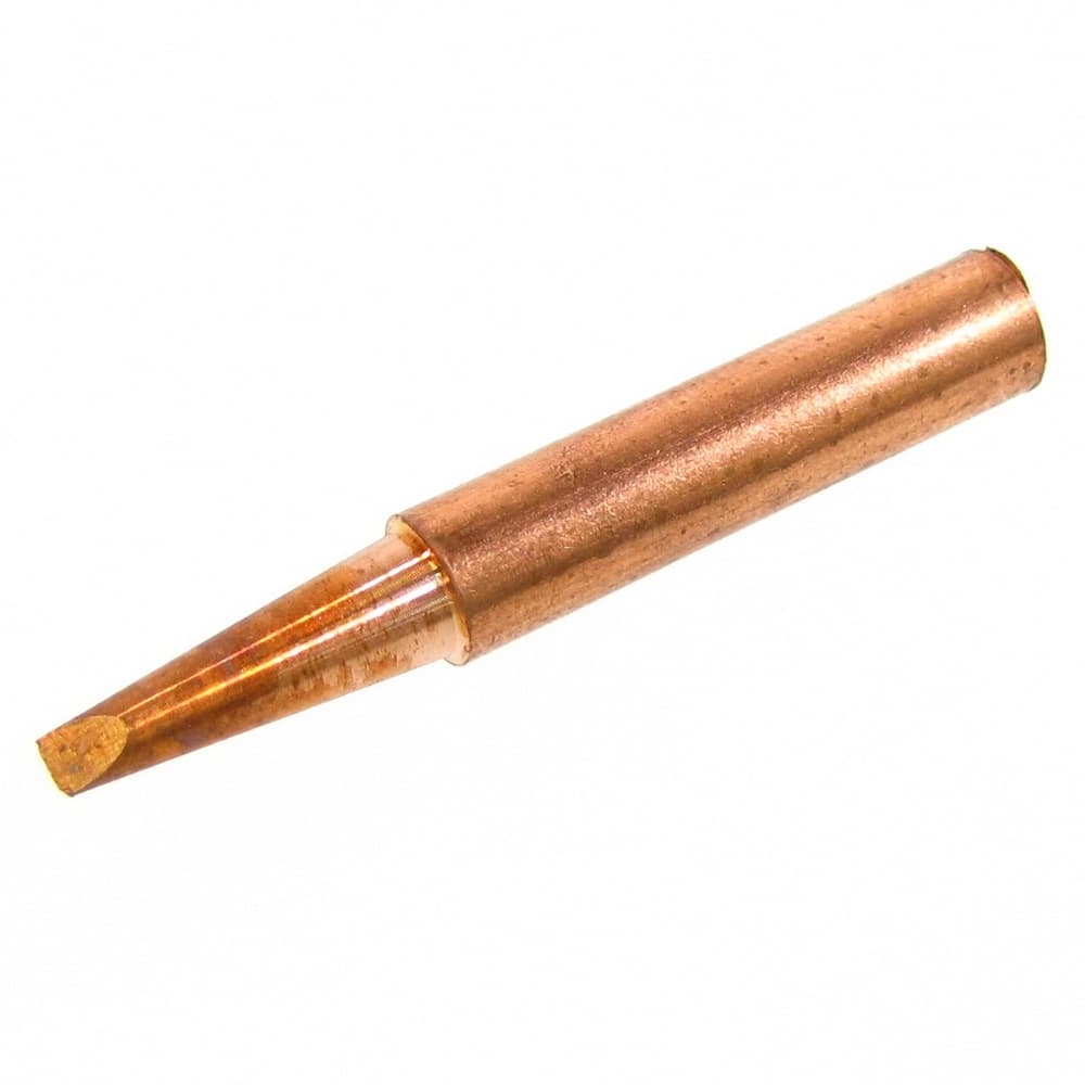 Паяльное жало медное 900M-T-2.4D, конус с двусторонним срезом, 2.4 мм