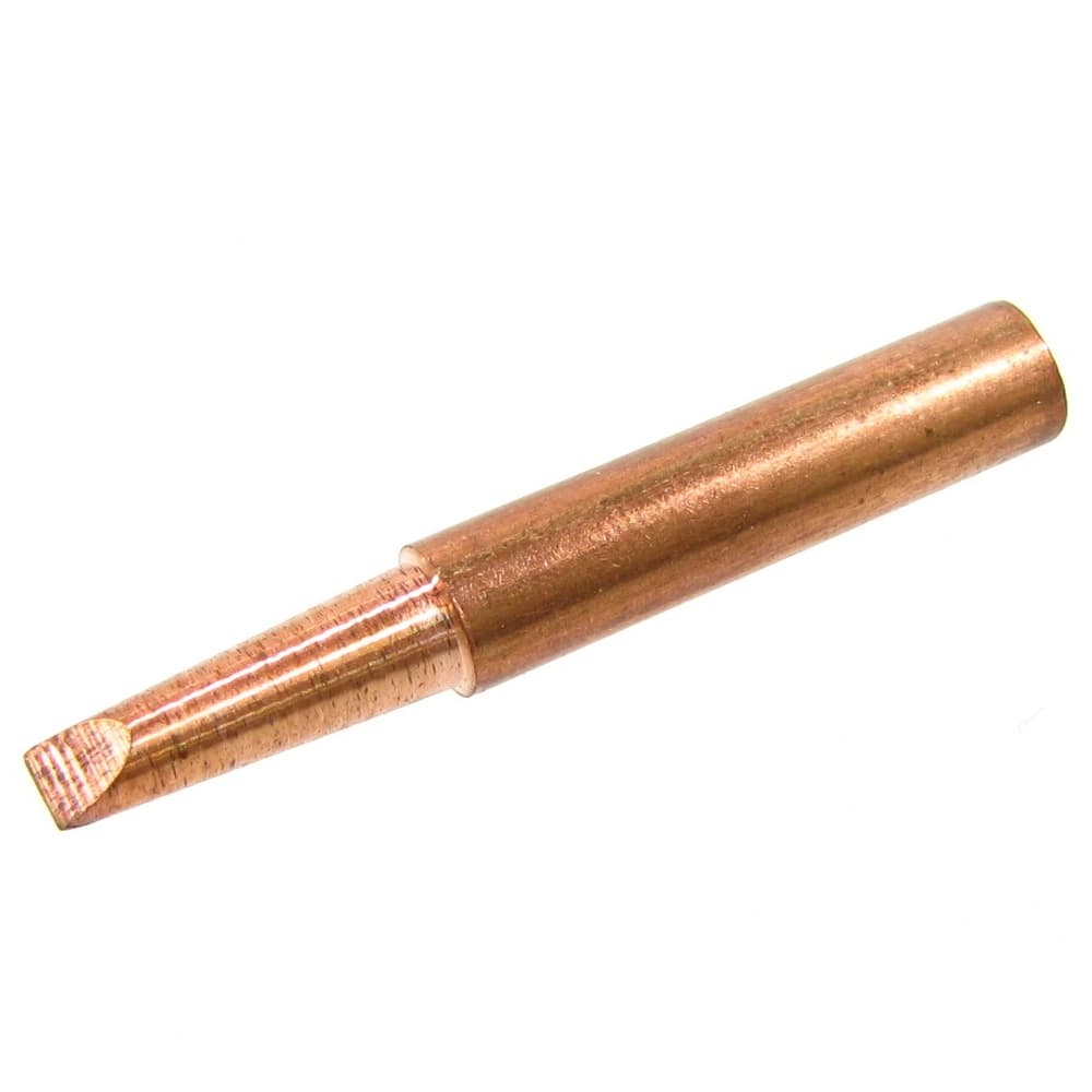 Паяльное жало медное 900M-T-3.2D, конус с двусторонним срезом, 3.2 мм